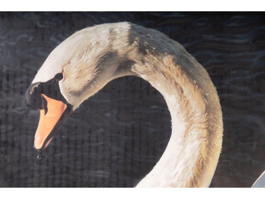 Robert Bateman And Carl Brenders Signed Lithographs Depicting Swans
