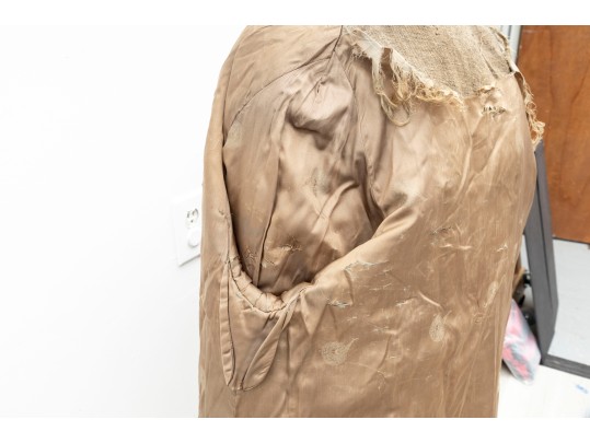 Luxurious Chocolate Brown Fur Coat