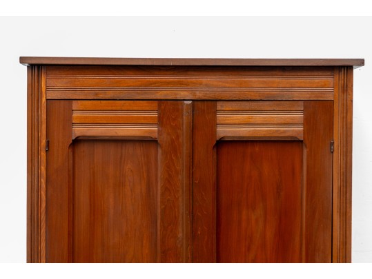 Eastlake Style Antique Wardrobe 