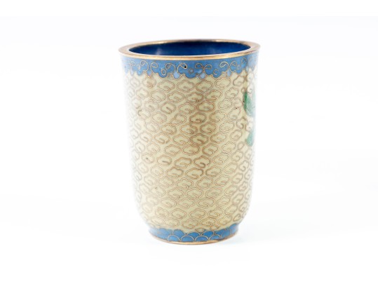 Cloisonne Themed Vases And Glass Marbles