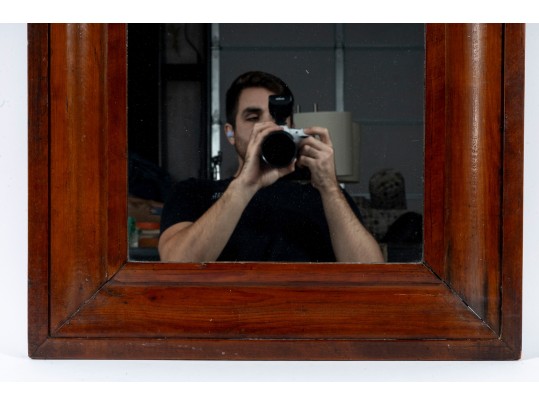 Nicely Aged Wood Mirror