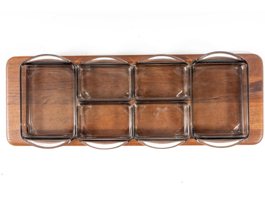 1970's Digsmed & Lunning Incorperated Denmark Appetizer Trays**