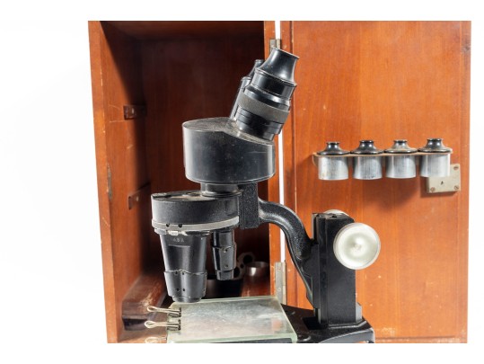 Antique Spencer Buffalo USA Stereo Microscope