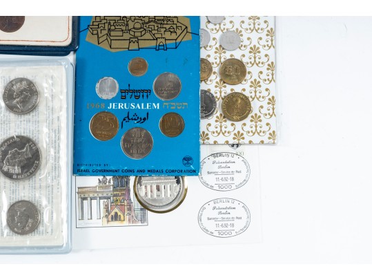 Variety Of Commemorative World Coins