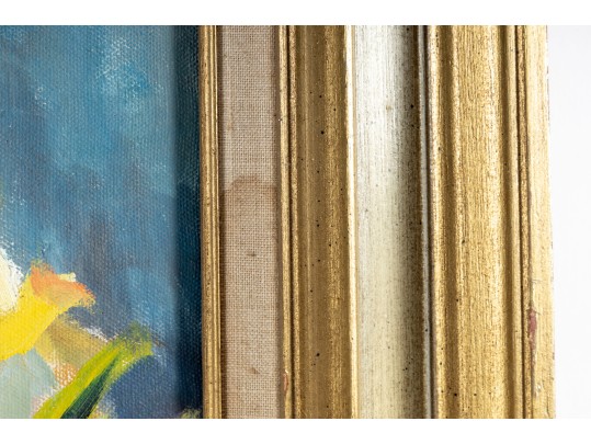 Hannah Cole Buie (American, B. 1955) Still Life Oil On Canvas Painting