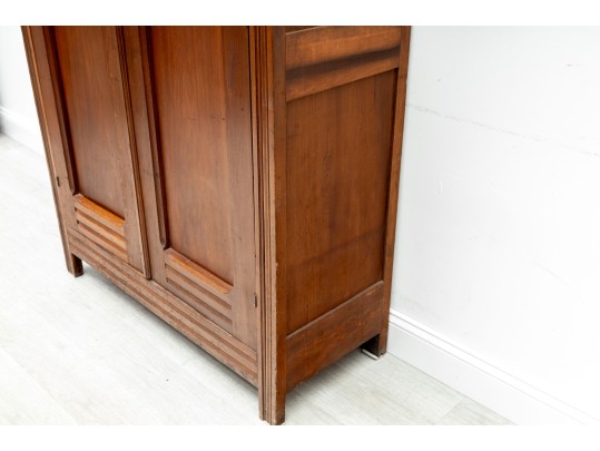 Eastlake Style Antique Wardrobe 