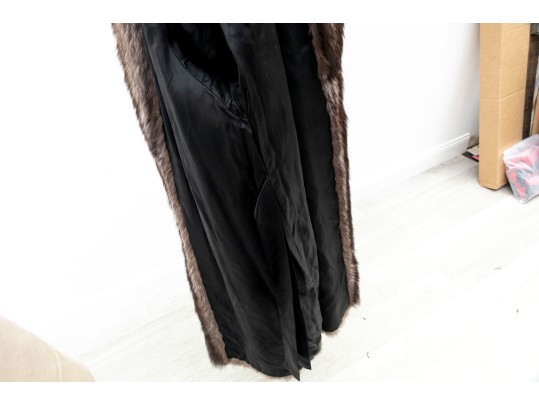 Stunning Luxurious Full-Length Fur Coat