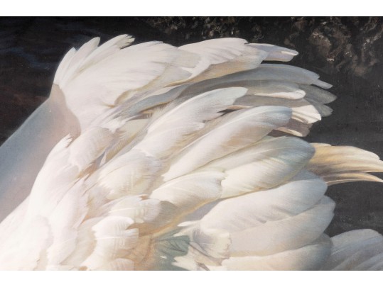 Robert Bateman And Carl Brenders Signed Lithographs Depicting Swans