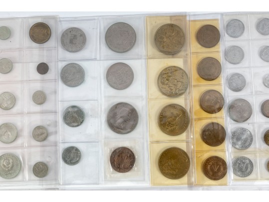 Large Variety Of World Coins