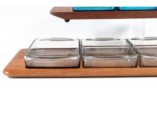 1970's Digsmed & Lunning Incorperated Denmark Appetizer Trays**