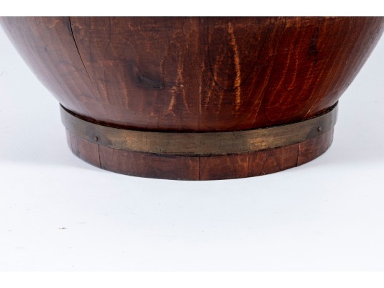 Handsome Chinese Lidded Wood Storage Box