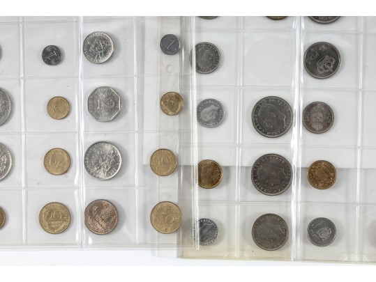 Large Variety Of World Coins