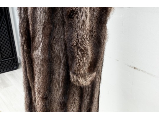 Stunning Luxurious Full-Length Fur Coat