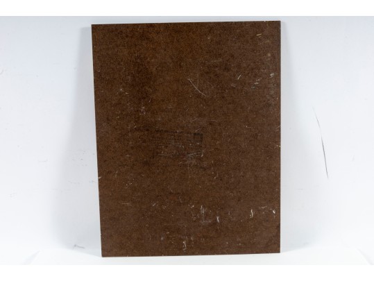 Hannah Cole Buie  (American, B. 1955) Oil On Board, Garden Gate