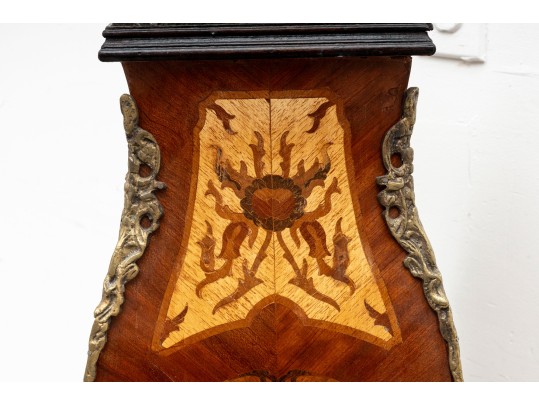 Vintage Louis XV Marquetry Pedestal 