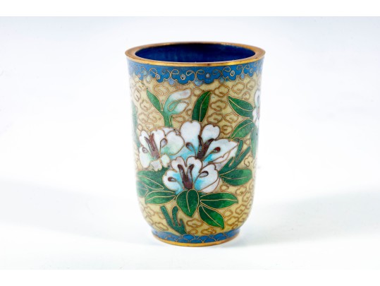 Cloisonne Themed Vases And Glass Marbles