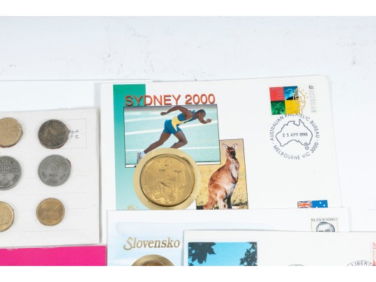 Variety Of Commemorative World Coins