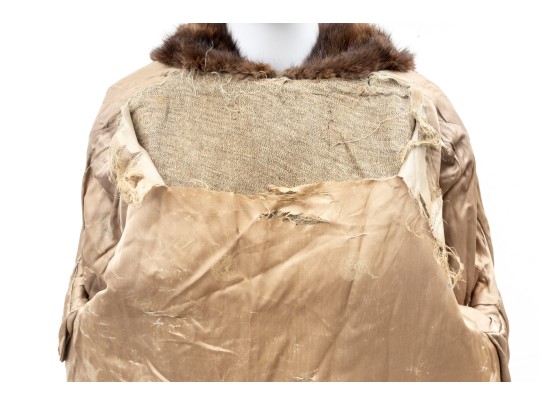 Luxurious Chocolate Brown Fur Coat