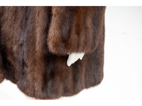 Koslow's Brown Mink Fur Coat