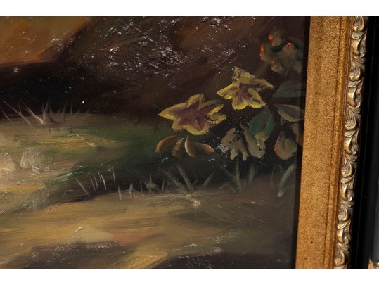 Oil On Canvas Reproduction Portrait Of Robert Stearne Tighe And His Wife