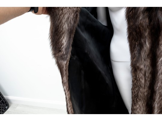 Stunning Luxurious Full-Length Fur Coat