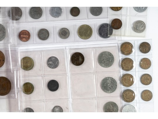 Large Variety Of World Coins