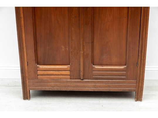 Eastlake Style Antique Wardrobe 