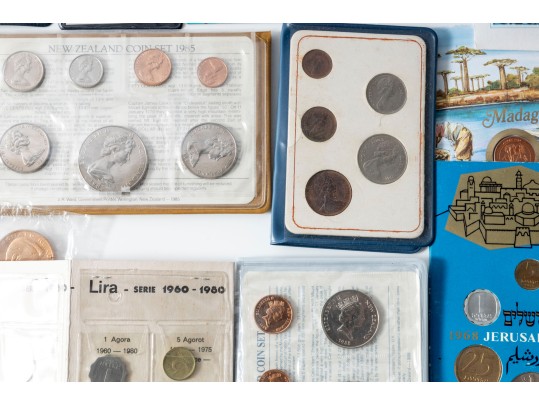 Variety Of Commemorative World Coins