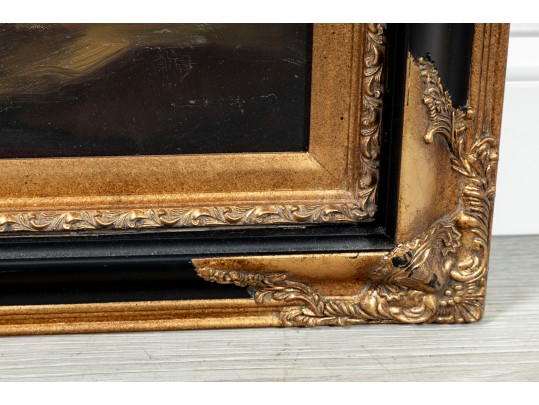 Oil On Canvas Reproduction Portrait Of Robert Stearne Tighe And His Wife