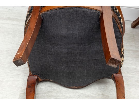 Four Victorian Balloon-Back Carved Chairs