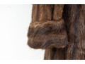 Luxurious Chocolate Brown Fur Coat