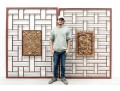 Huge Early 20th Century Chinese Giltwood Architectural Carved Panels