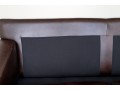 Crate & Barrel Leather Upholstered Sofa