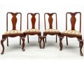 Cherry Wood Traditional Vintage Chairs