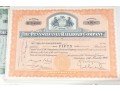 Antique Assorted Lot Of Hundreds Of Pennsylvania Railroad Common Stock Certificates