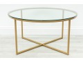 Contemporary Minimalist Round Coffee Table