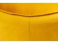 Glamorous Yellow Velvet Ottoman