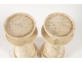 Boticina Marble Pedestal Column Candle Holders