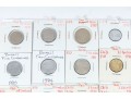 Variety Of Vintage World Coins
