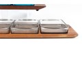 1970's Digsmed & Lunning Incorperated Denmark Appetizer Trays**