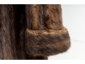 Luxurious Chocolate Brown Fur Coat