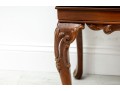 Bookmatched Burl Veneer English Accent Table