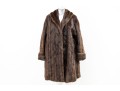 Luxurious Chocolate Brown Fur Coat