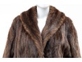 Luxurious Chocolate Brown Fur Coat