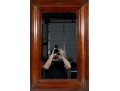 Nicely Aged Wood Mirror