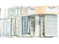 Antique Assorted Lot Of Hundreds Of Pennsylvania Railroad Common Stock Certificates