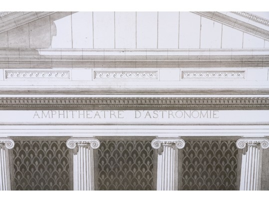 Restoration Hardware Architectural Print Handsomely Framed