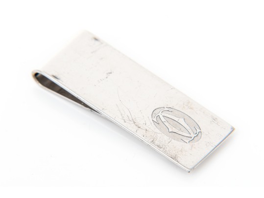 Cartier Sterling Silver Money Clip