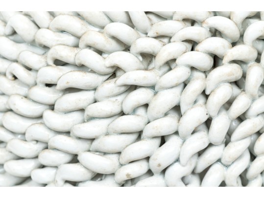 Adorable Large Mid Century Italian Majolica Poodle