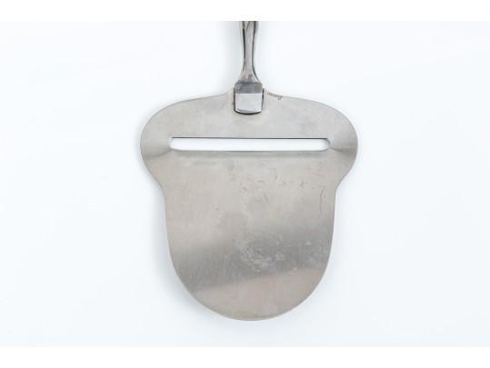 Georg Jensen Sterling Silver And Stainless Steel Fabulous Cactus Cheese Plane